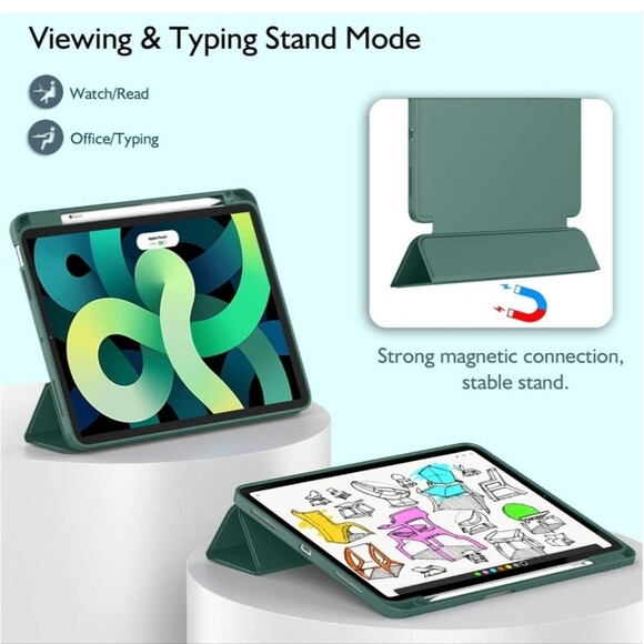 ZryXal New Midnight Green IPad Soft Case, 11-inch, 5th Generation - Picture 5 of 10